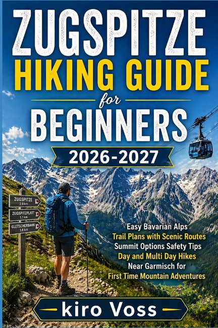Zugspitze Hiking Guide for Beginners: Easy Bavarian Alps Trail Plans With Scenic Routes Summit Options Safety Tips Day A, (Paperback)