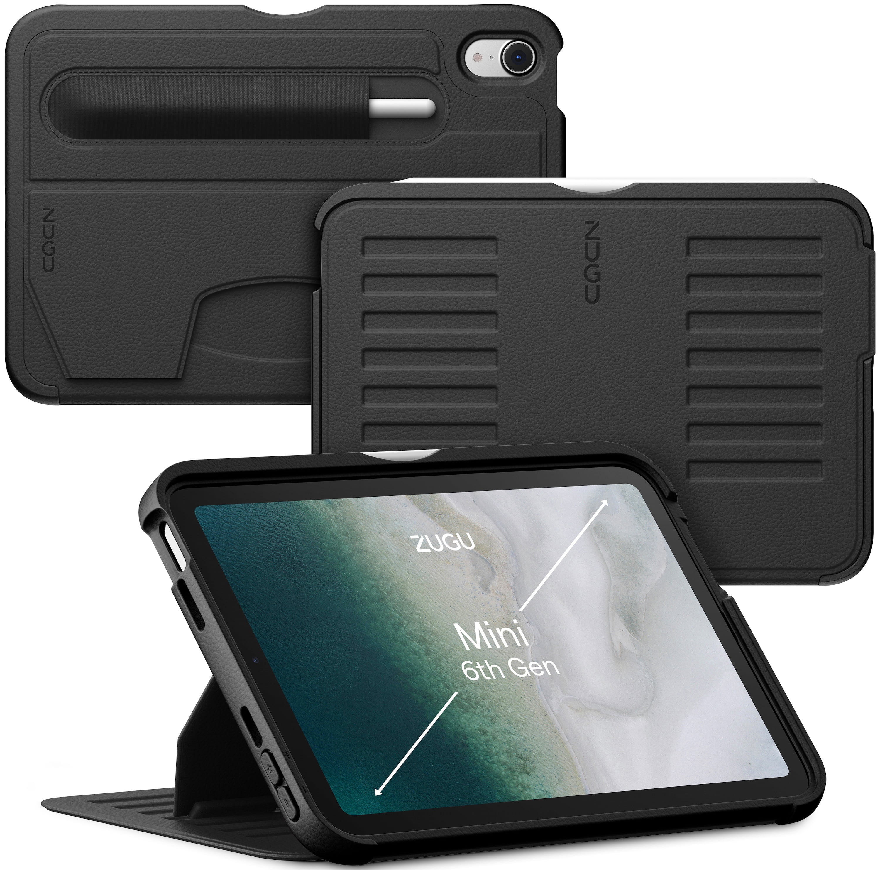 Zugu Protective Case for iPad Mini 6 2021, Apple Pencil Zugu Protective Case for iPad Mini 6 2021, Apple Pencil
