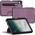 thumbnail image 1 of Zugu Case for 2021 iPad Mini 6/7 Gen (A17 Pro) - Slim Case - Apple Pencil Pocket - 5 ft. Drop Protection - Secure 7 Angle Magnetic Stand - Sleep/Wake Cover (Fits Model #'s A2567, A2568, A2569) Berry, 1 of 5