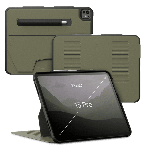 Zugu Case for iPad Pro 13 (M4) 2024, Slim Protective Cover with