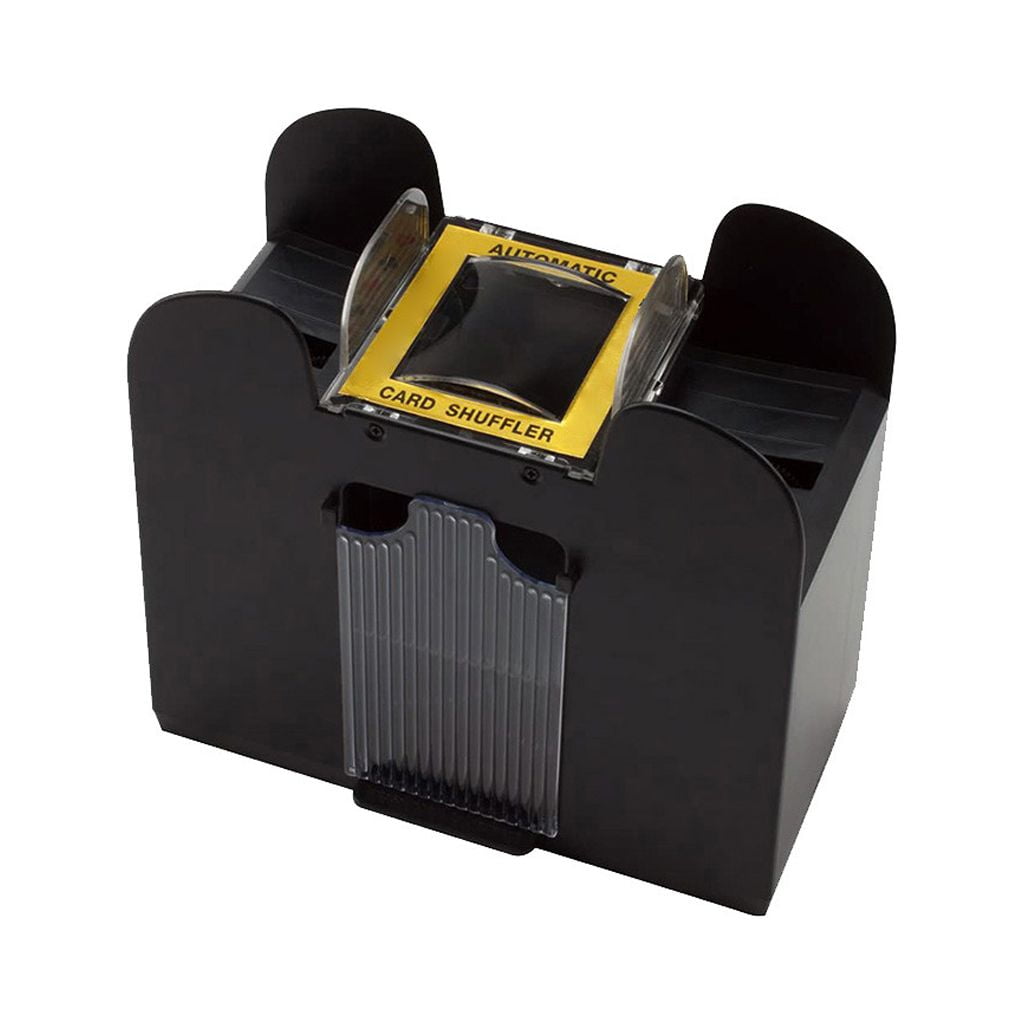Zuioae 6 Decks of Playing Cards Shuffler (1X Poker Shuffler (Batteries