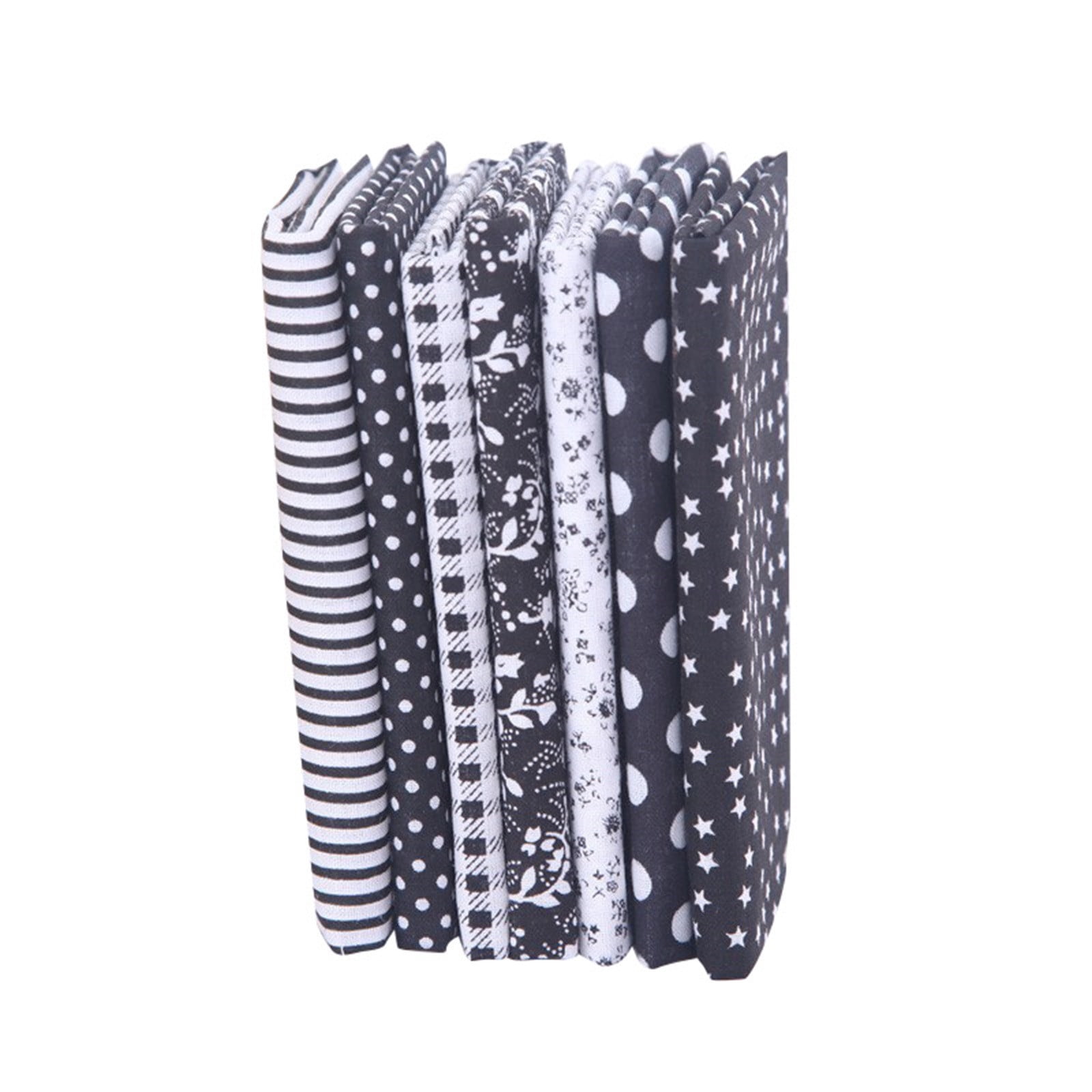 Zuioae Clearance 7Pcs Handmade Diy Cotton Cloth Pure Cotton Small ...