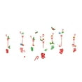 Zuioae Clearance Christmas Stickers Decorations Shopping Mall Glass