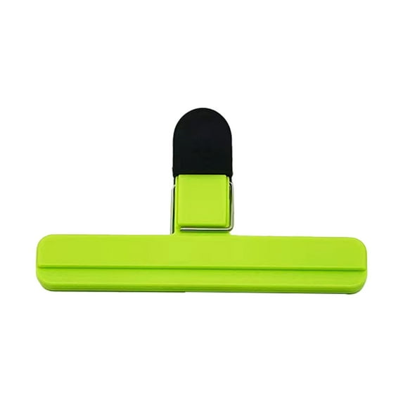 Zuioae Clearance Sale Moisture-Proof Clip Green, Chip Bag Clips Hia Stylish Wide Open Bag Clips for Food Storage Heavy Seal Grip (Include: 1X Large Clip + 1X Small Clip) Food Clips Clearance