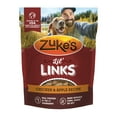 thumbnail image 1 of Zuke's Lil' Links Soft Dog Training Treats, Natural Chicken & Apple Recipe, Tender Chews, 6 oz Pouch, 1 of 10
