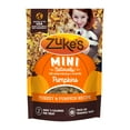 thumbnail image 1 of Zuke’s Mini Naturals Pumpkins Soft And Chewy Bites, Bag Of Training Treats For Dogs, Turkey And Pumpkin Recipe - 5 oz. Bag, 1 of 12