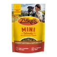 Zuke's Mini Naturals Soft Dog Training Treats, Peanut Butter Oats Recipe Tender Chews, 16 oz Pouch