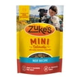 thumbnail image 1 of Zuke's Mini Naturals Soft Dog Training Treats, Real Beef Recipe Tender Chews, 16 oz Pouch, 1 of 10