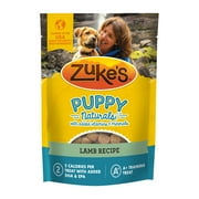 Zuke's Puppy Naturals Dog Training Treats, Lamb & Chickpea Recipe, Tender Chews, 5 oz Pouch