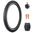 thumbnail image 1 of Zukka 27.5x2.2 Inch Mountain Bike Tire with Inner Tube - Foldable, Puncture Resistant, All Terrain MTB Replacement Tire for E-Bike Off-Road Cycling, 1 of 8