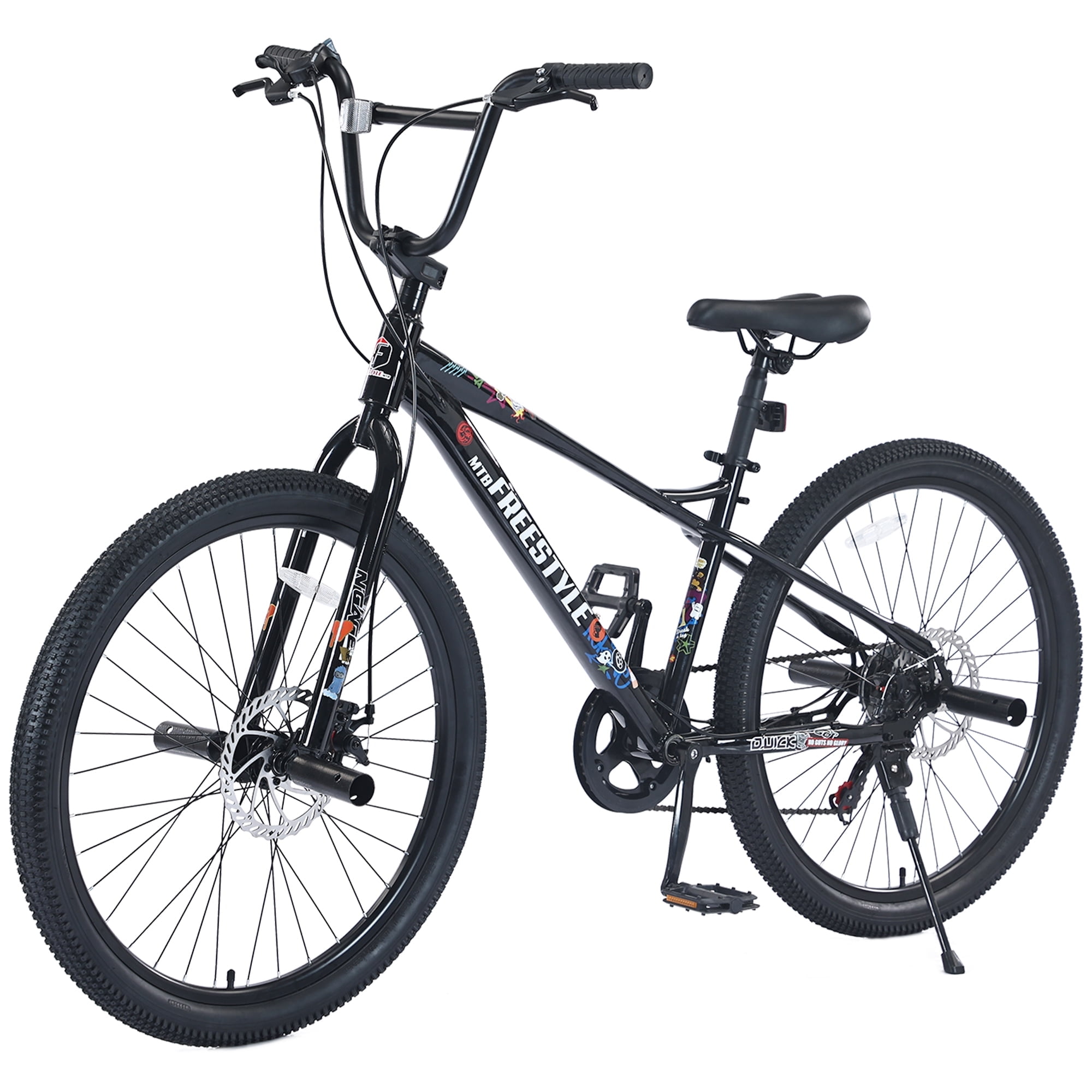 Zukka Freestyle Kids Bike Double Disc Brakes 26 Inch Bicycle for Boys Girls Age 12+ Years MTB 7 Speed Purple - Walmart.com Zukka Freestyle Kids Bike Double Disc Brakes 26 Inch Bicycle for Boys Girls Age 12+ Years MTB 7 Speed Purple - Walmart.com