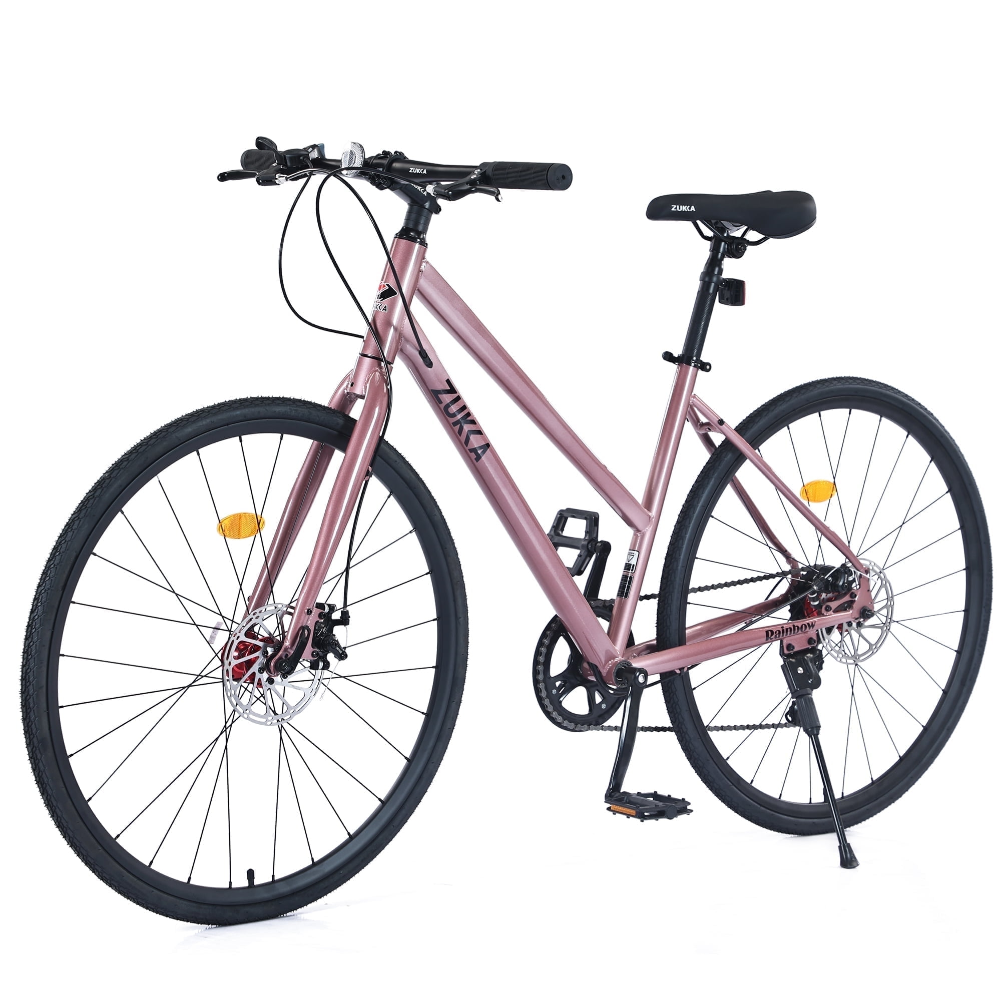 24 Speed Road Bike, 700C Tires Hybrid bike Disc Brake Racing