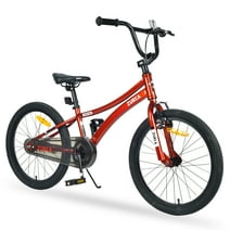 Zukka Kids Bike 20 inch Children Bicycle Steel Frame for Boys Age 7-10 Years Red