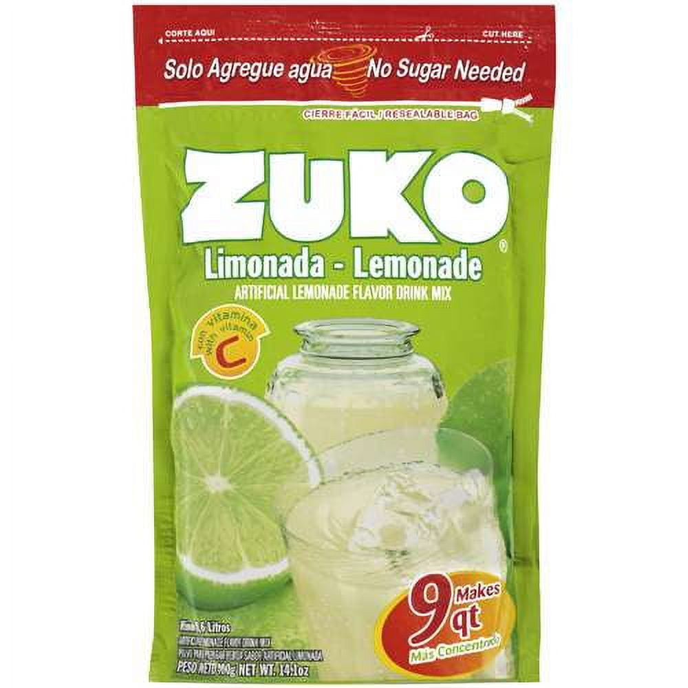 Zuko Drink Mix, Lime, 14.1 Oz, 1 Count