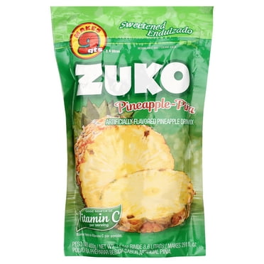 Zuko Drink Mix, Pineapple, 14.1 Oz, 1 Count