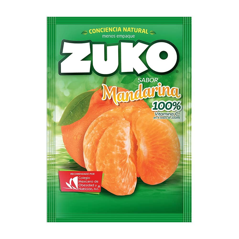 Zuko Mandarina 3 Pack