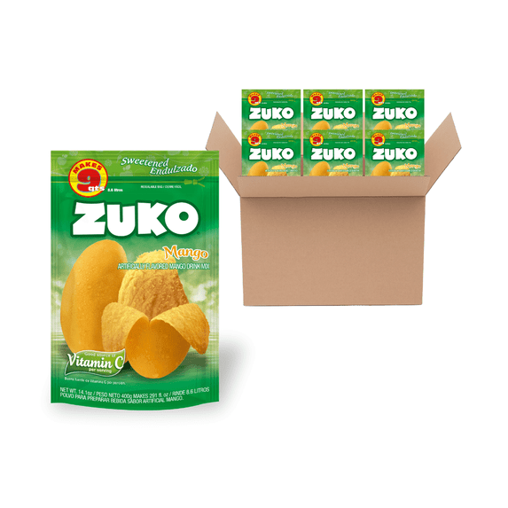 Zuko Mango Family, 14.1 oz (Pack of 6)