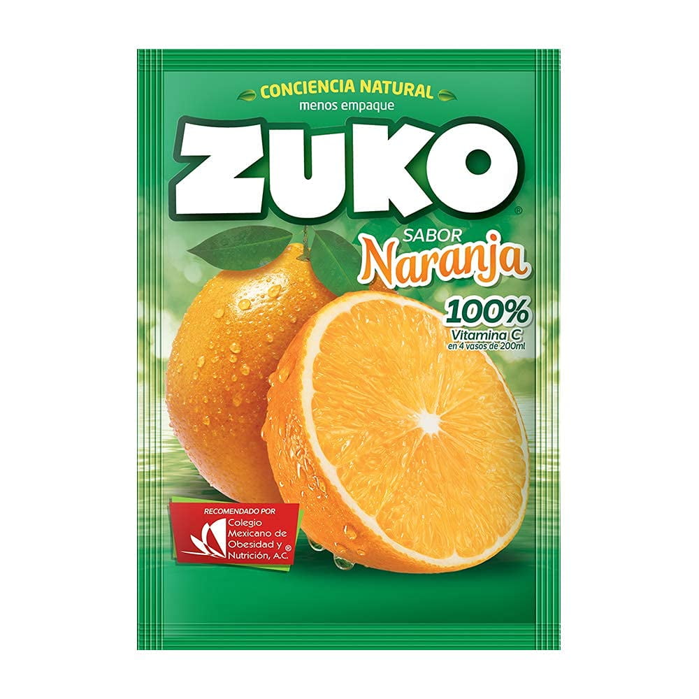 Zuko Naranja 3 pack