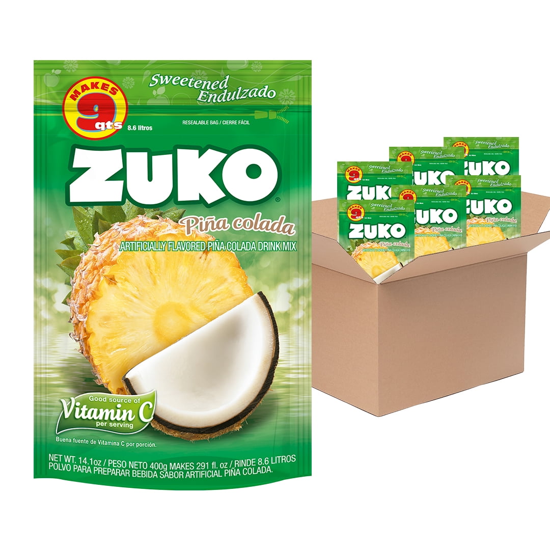 Zuko Watermelon Drink Mix, 14.1 oz, 6 Packets, Vitamin C Zuko Watermelon Drink Mix, 14.1 oz, 6 Packets, Vitamin C