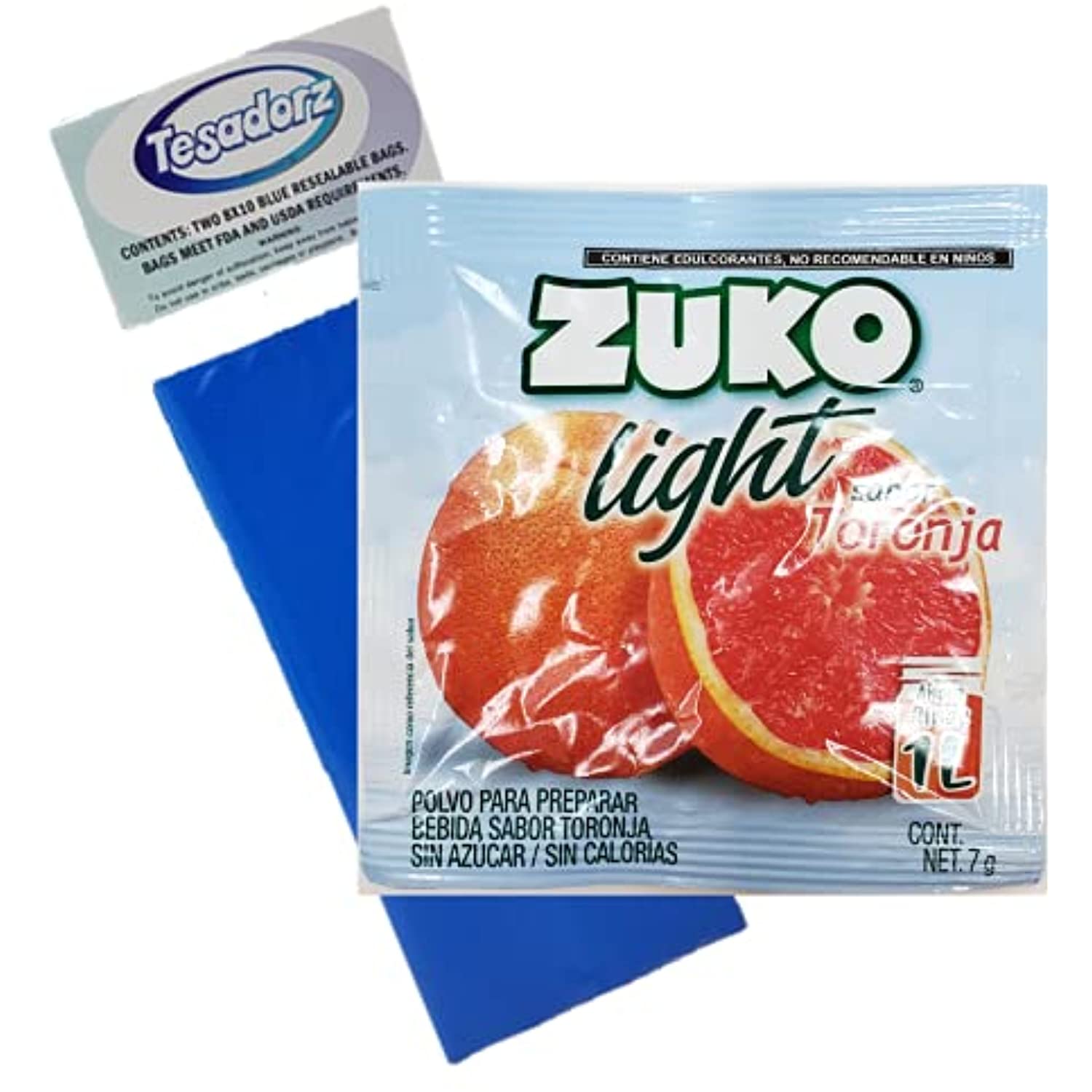 Zuko Powdered Drink Mix 1 Liter (Pack Of 18 Toronja / Grapefruit