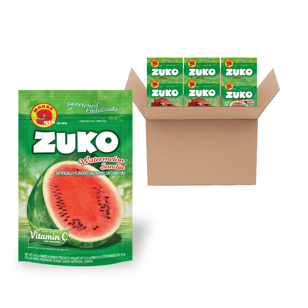 Zuko Watermelon Family, 14.1 oz Pack of 6