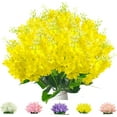 thumbnail image 1 of Zukuco 12 Bundles Artificial Wisteria Hyacinth Flowers Bouquets Fake Flowers Bulk UV Resistant for Vase Garden Fence Restaurant Hotel Party Wedding Decor (Yellow), 1 of 6