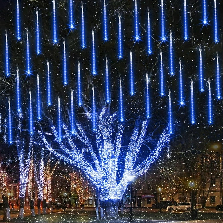 【 sykia 】Rainy Day Branches Pierce Zukuco 20 inch 8 Tubes Meteor Shower Raindrop Lights LED Icicle