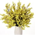 thumbnail image 1 of Zukuco 6PCS Artificial Baby Breath Flowers Fake Silk Real Touch DIY Floral Bouquets Decor Wedding Party Decoration Arrangements(Yellow), 1 of 4