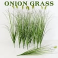 thumbnail image 1 of Zukuco 8 Bundles Artificial Plants Grass Plastic Greenery Shrub Bushes Plastic Wheat Grass for Indoor Outdoor Home Garden Decoration, 1 of 7