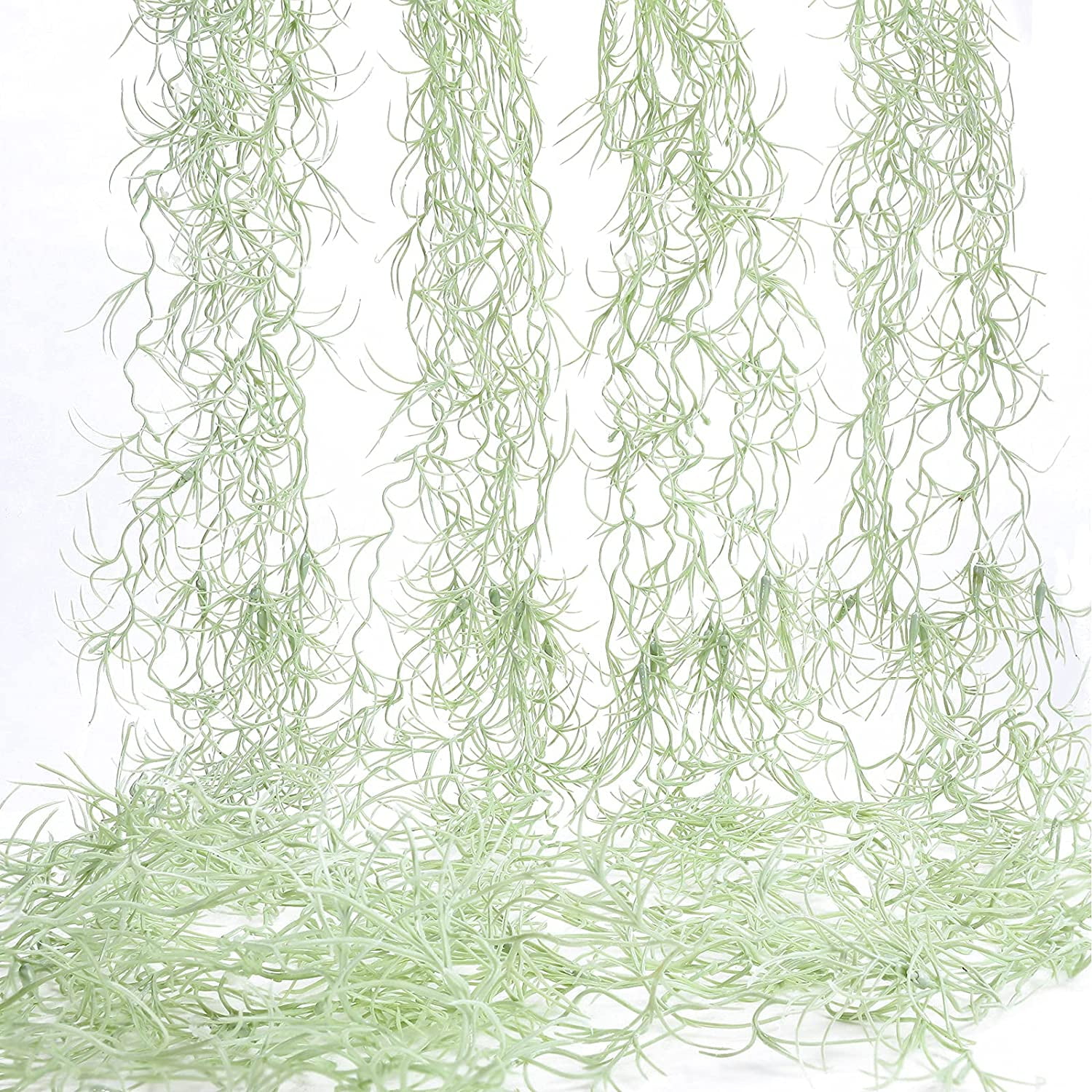 SEEKO Spanish Moss, Fake Moss for Artificial Hanging Plants & Moss for  Plants - (Variety 6pck, 33 & 20''Long) - Moss Décor Hanging Vines -  Succulent