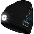 thumbnail image 1 of Zukuco Bluetooth Beanie Hat with Led Light, Rechargeable Headlamp Music Beanie Cap Gifts for Men Women, 1 of 7