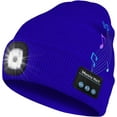 thumbnail image 1 of Zukuco Bluetooth Beanie Hat with Led Light, Rechargeable Headlamp Music Beanie Cap Gifts for Men Women, 1 of 7