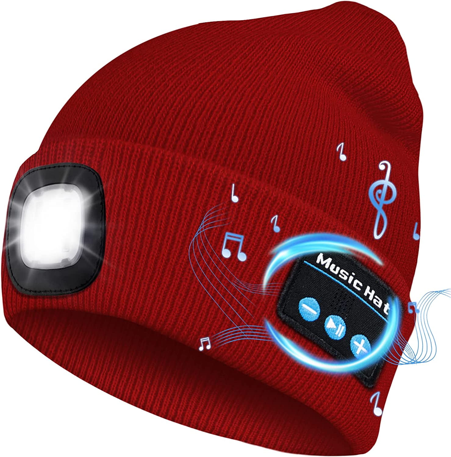 Brookstone Zuhat Speaker Beanie Hat Portable Bluetooth  display picture 2