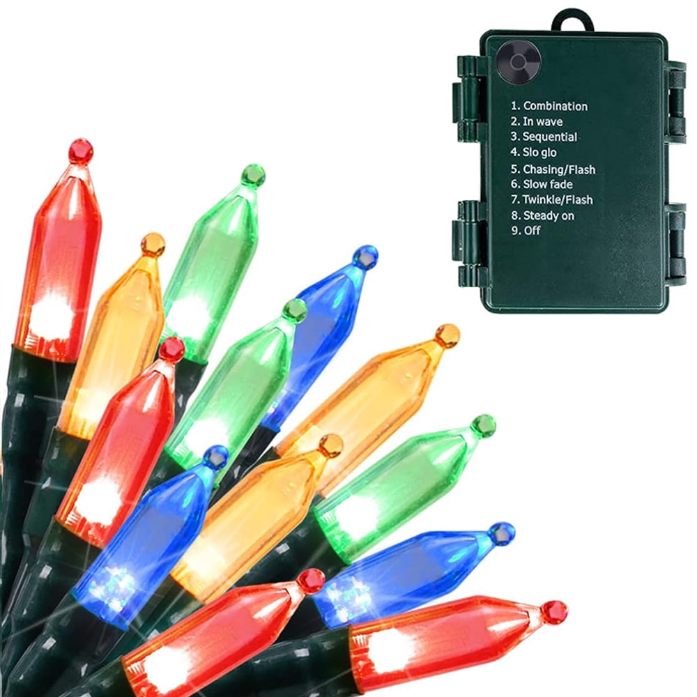 Zukuco Christmas Lights, 33ft 100 Count Incandescent Clear Christmas