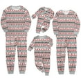 thumbnail image 1 of Zukuco Christmas Pajamas for Family Matching Pjs Set Classic Xmas Clothes for Teens Womens Mens 2023 New Year Gifts, 1 of 8
