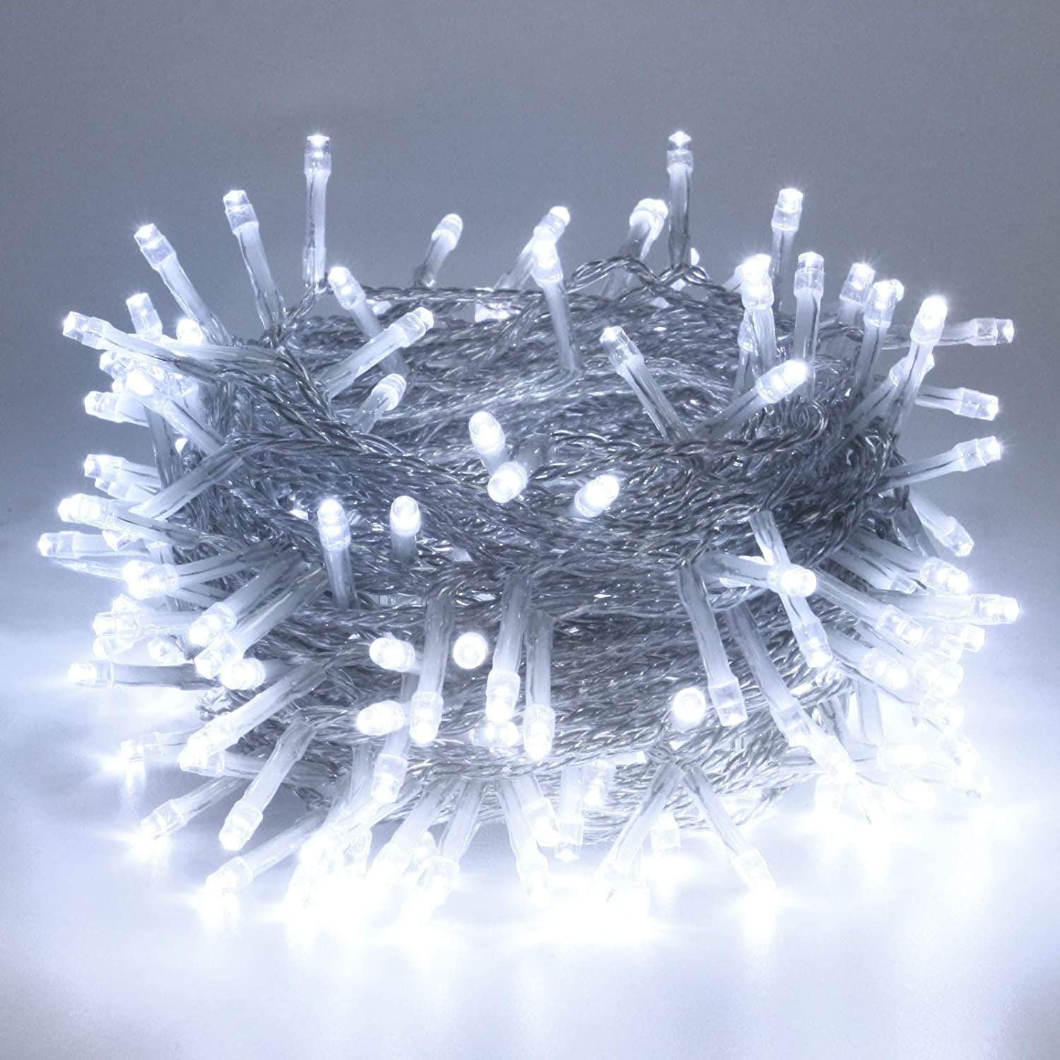 Zukuco 200 LED Christmas String Lights, 66FT Plug in for Xmas Tree