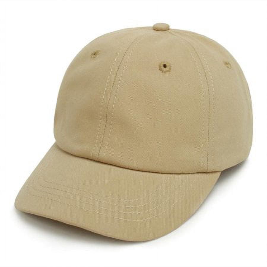 Casquette Baseball Enfant Délavée - Taille 2-8 Ans - Coton, 6 Trous D'aération, Réglage Métal - Protection Solaire UPF 50+ - 6
