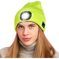 thumbnail image 1 of Zukuco LED Bluetooth Beanie Hat with Light, Music Beanie Hat, Rechargeable Headlamp Knitted Beanie for Men Women Dad, 1 of 7