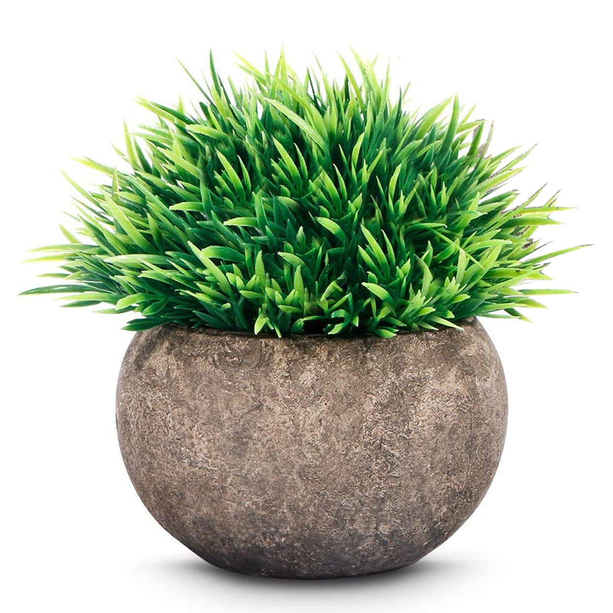 Zukuco Mini Artificial Potted Plants, Fake Plants with Pot Plastic