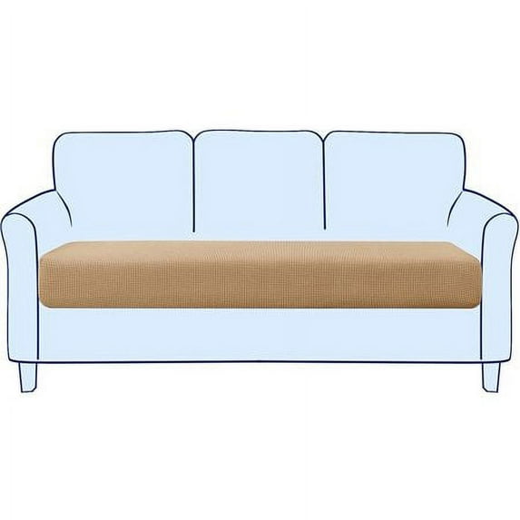 Zukuco Stretchy Washable Sofa Seat Cushion Cover Slipcover Armchair Loveseat Sofa Protector