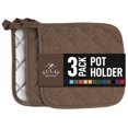 thumbnail image 1 of Zulay Heat Resistant Cotton Kitchen Pot Holders, 1 of 7