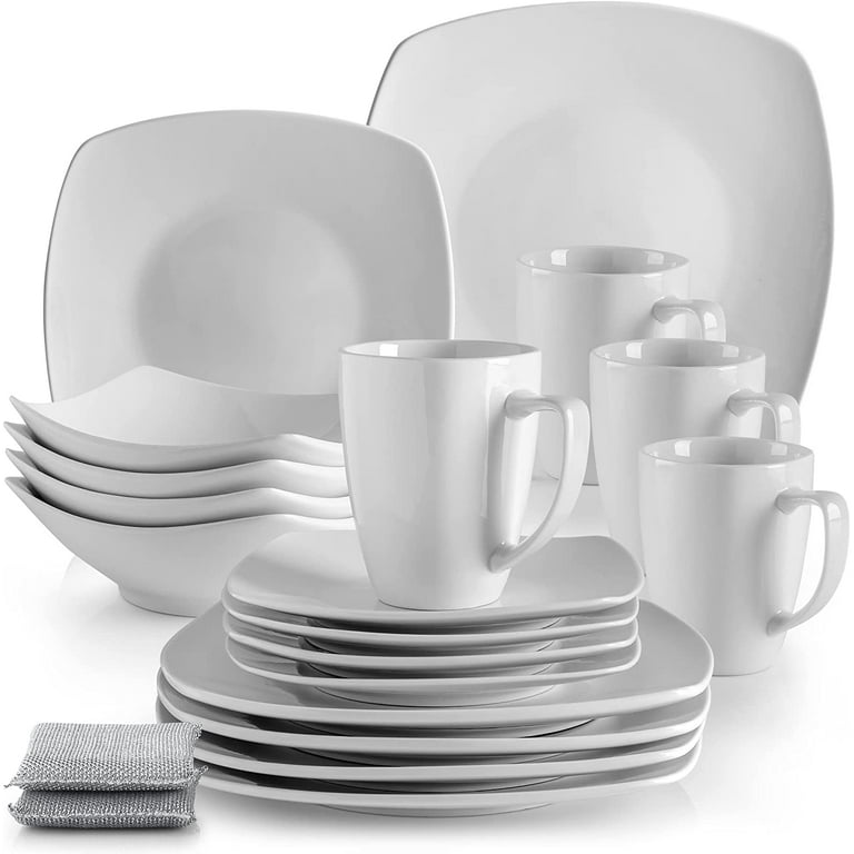 My Favorite Black and White Dinnerware Sets  Dinnerware sets, White  dinnerware set, White dinnerware