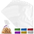 thumbnail image 1 of Zulay Kitchen 200 Pack Candy Treat Cellophane bags - 4x6 Thick Plastic Candy Bags with Ties for Goodie Bags by Simple Craft, 1 of 7