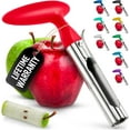 thumbnail image 1 of Zulay Kitchen Apple Corer Durable Apple Corer Remover Stainless Steel Cupcake Corer Red, 1 of 9