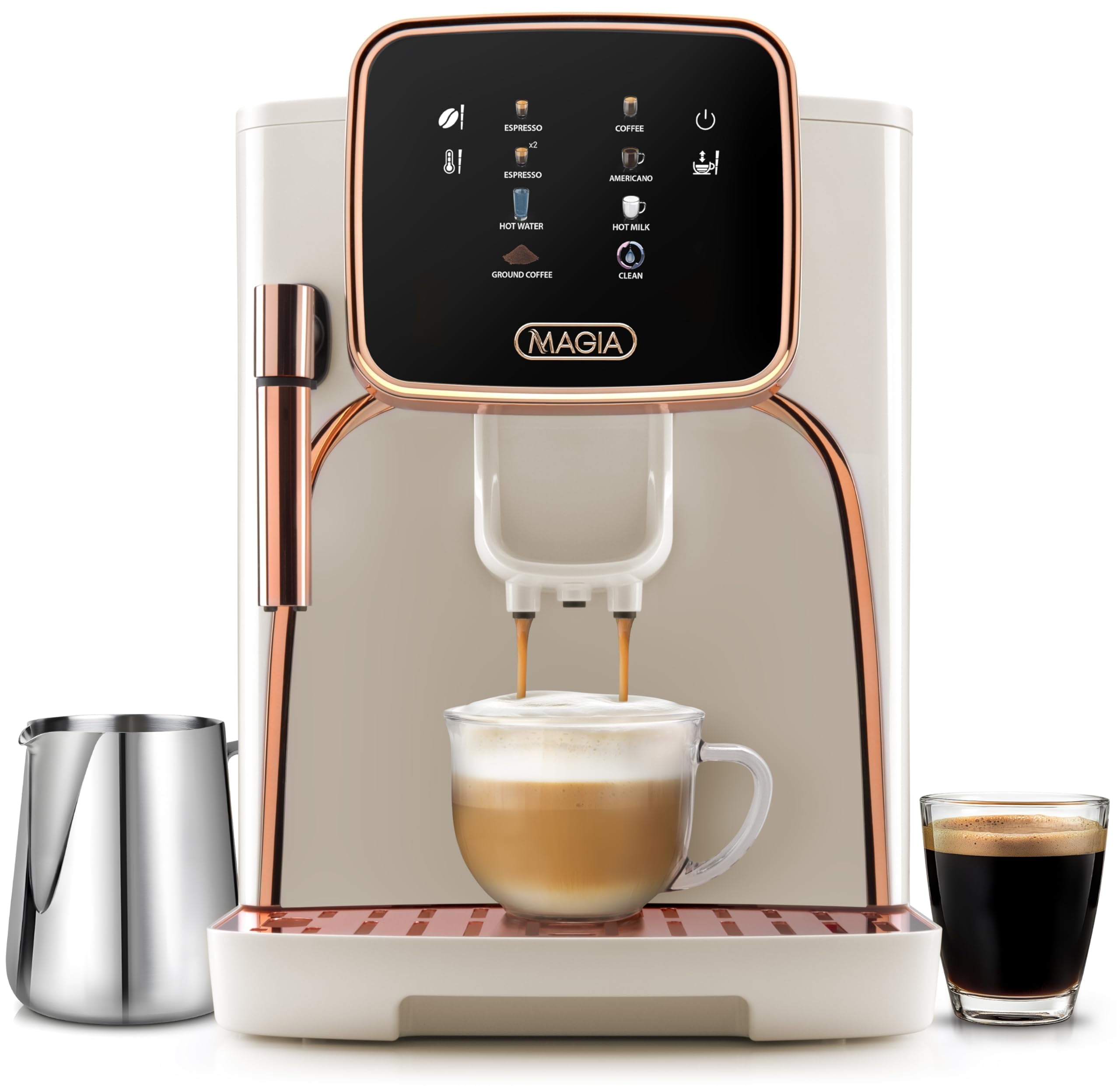 Zulay Kitchen Automatic Espresso Machine Magia Clasica, One Zulay Kitchen Automatic Espresso Machine Magia Clasica, One
