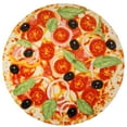 thumbnail image 1 of Zulay Kitchen Giant Loaded Pizza Blanket - Novelty Big Pizza Blanket Adult and Kids (60 Inch), 1 of 7