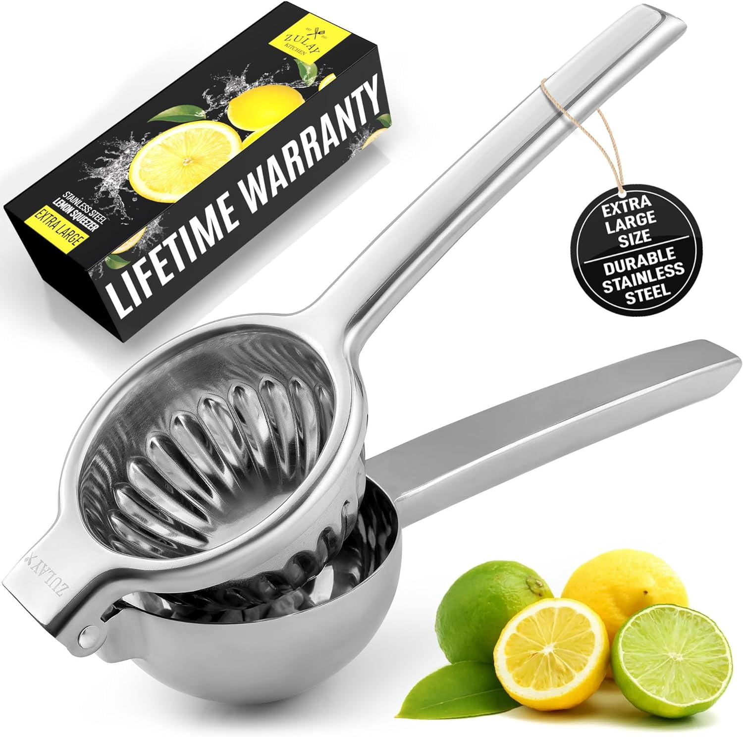 Zulay Kitchen Lemon Lime Squeezer - Yellow & Green, 1 - Fry's Food Stores