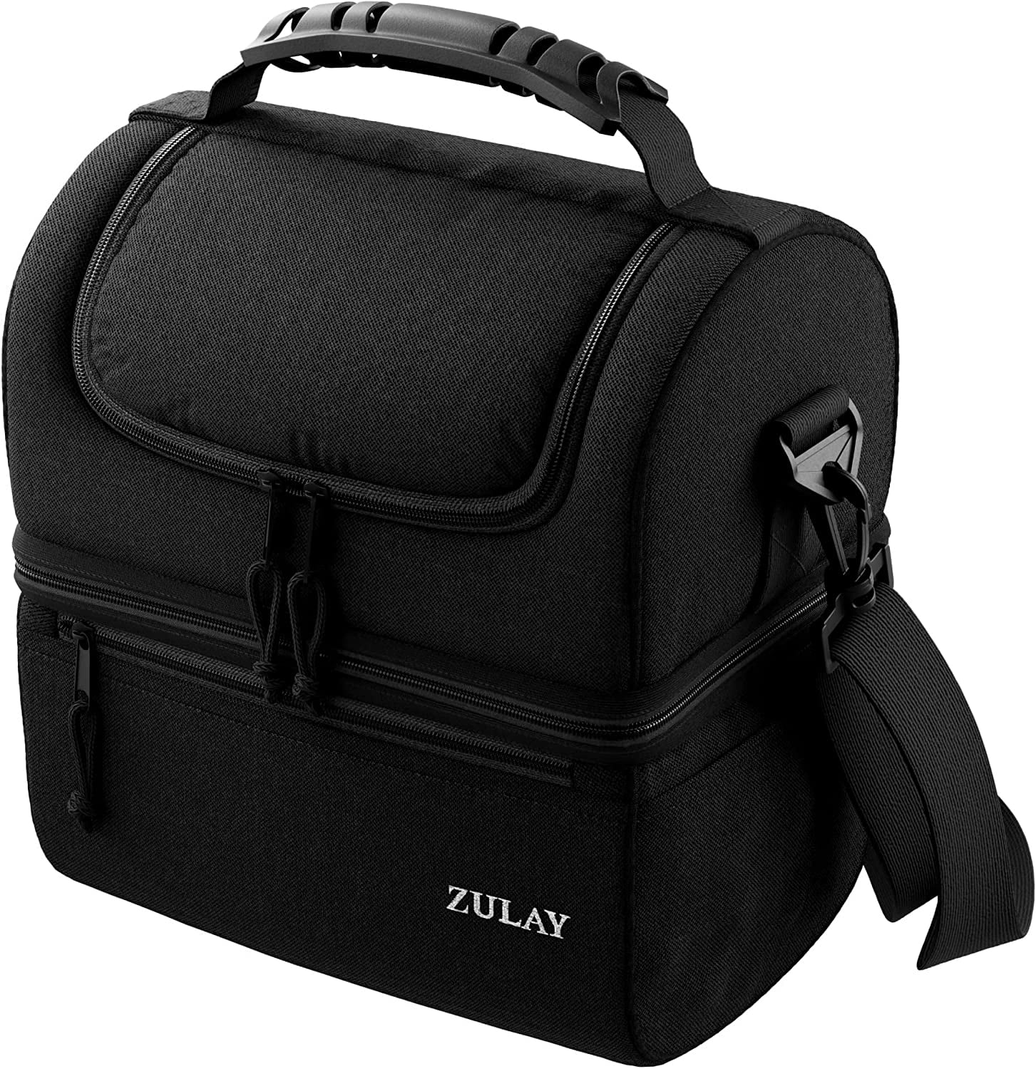 Zulay Kitchen Insulated 2-Compartment Lunch Box Bag With Strap - Denim, 1 -  Harris Teeter