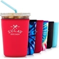 thumbnail image 1 of Zulay Kitchen Medium Reusable Iced Coffee Sleeve - Red, 1 of 7