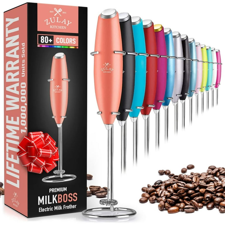 Handheld Electric Milk Frother Whisk